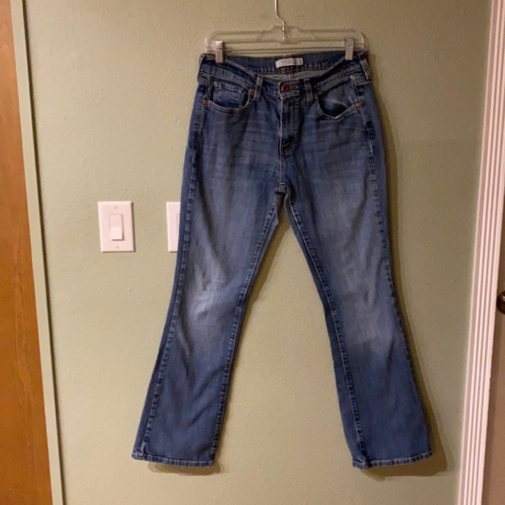 Levi’s Distressed 515 Boot Cut Jeans